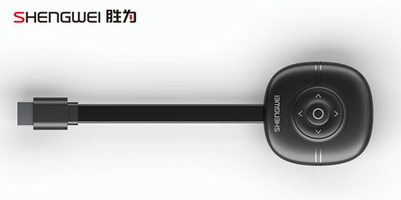 勝為手機無線投屏器DHD0008G連接示意圖