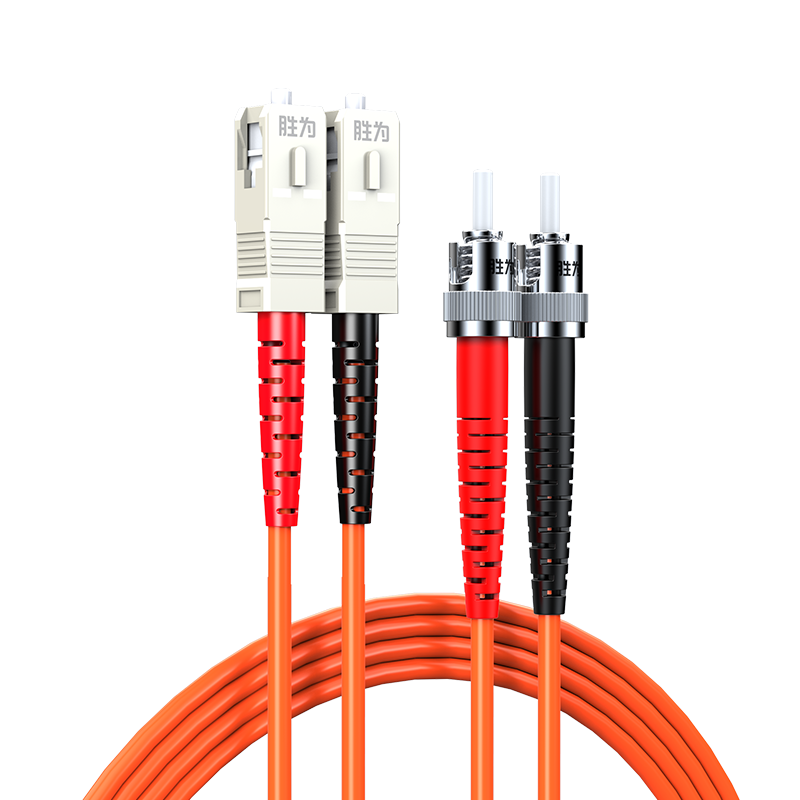 FMC-203 工程電信級光纖跳線(xiàn) ST-SC多模雙芯3米 62.5/125低煙無(wú)鹵環(huán)保外被
