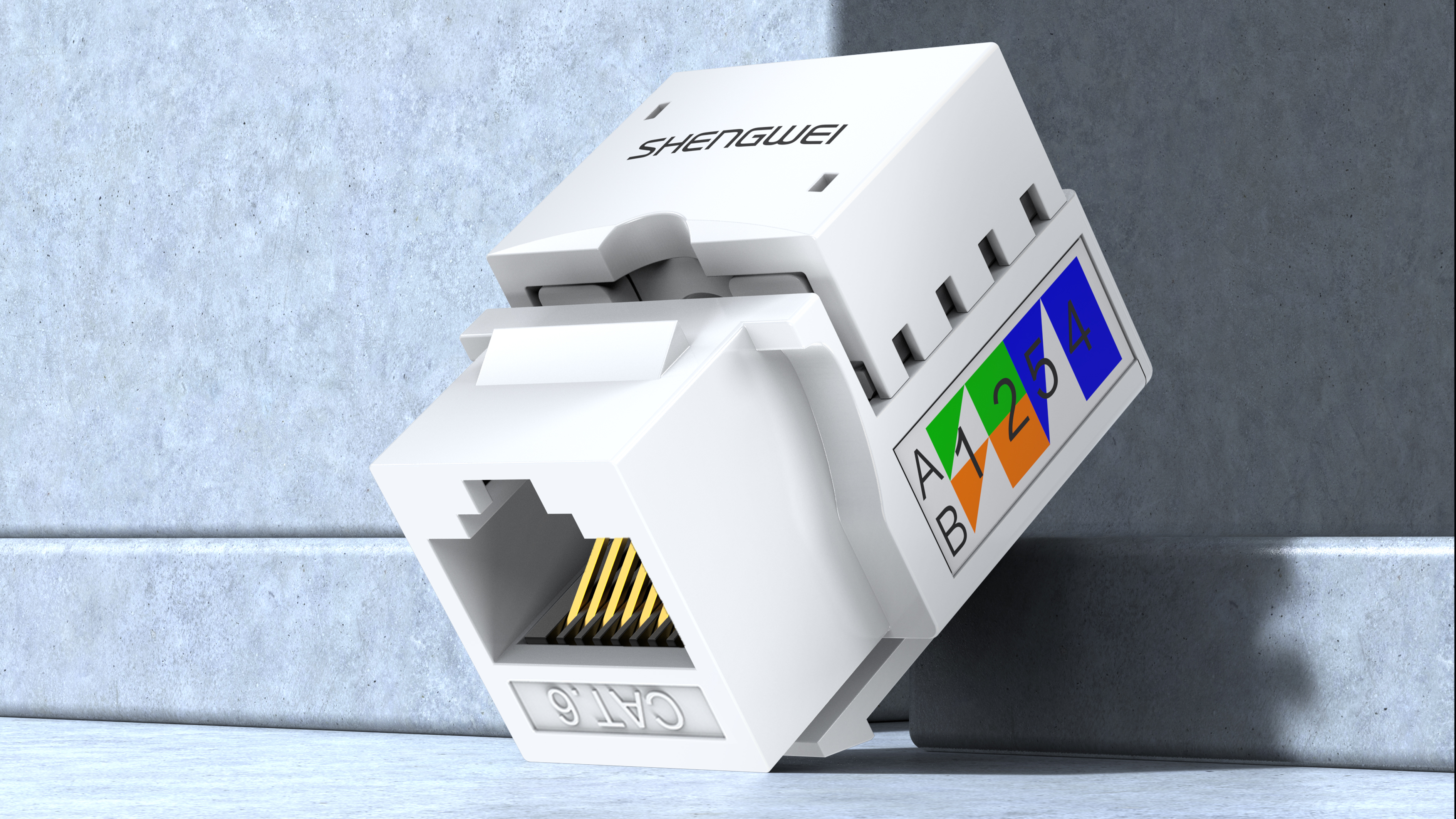 普通RJ45模塊和免打模塊的區別