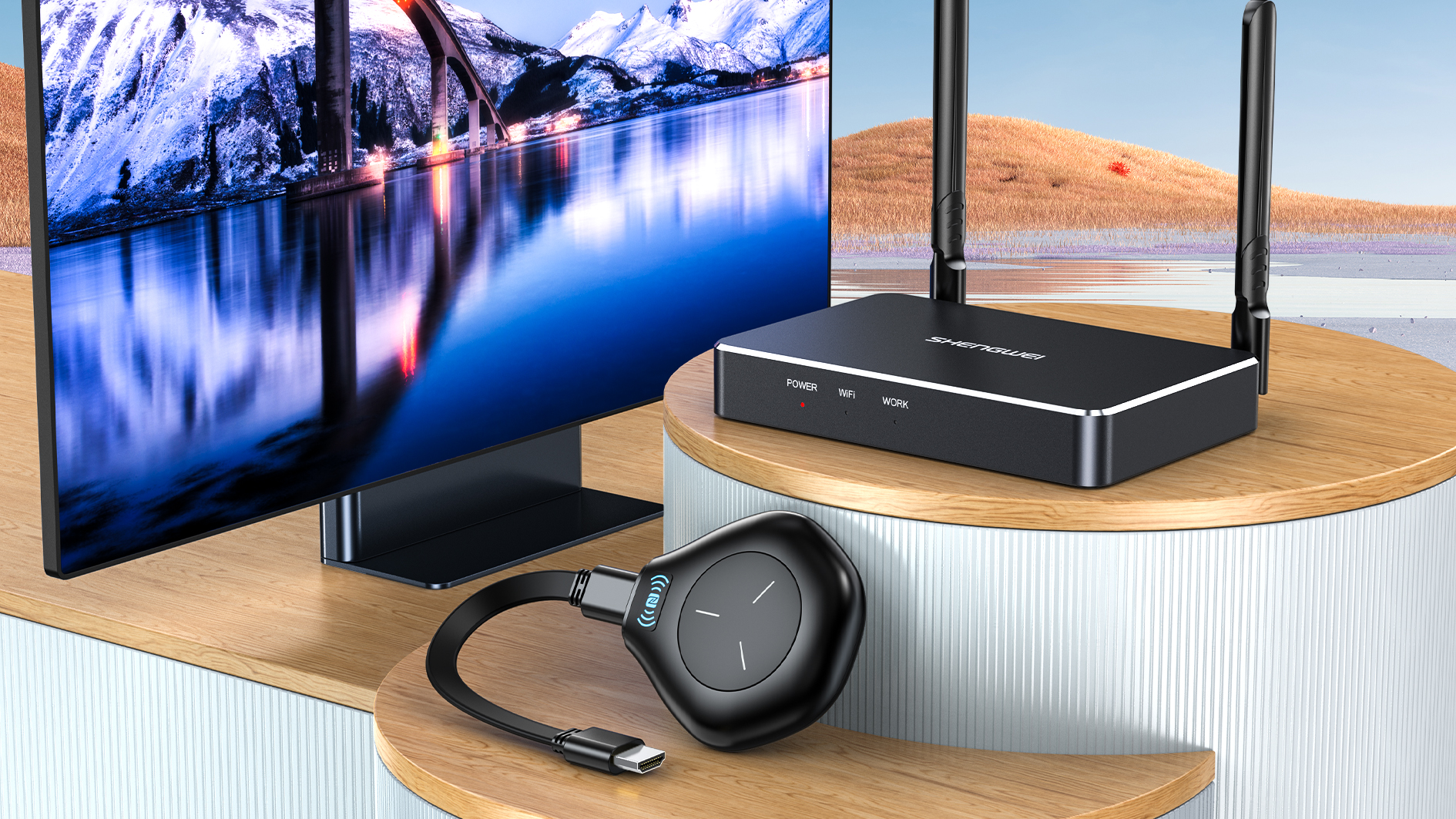 無線HDMI，開會投屏，鏡像同屏很靠譜！
